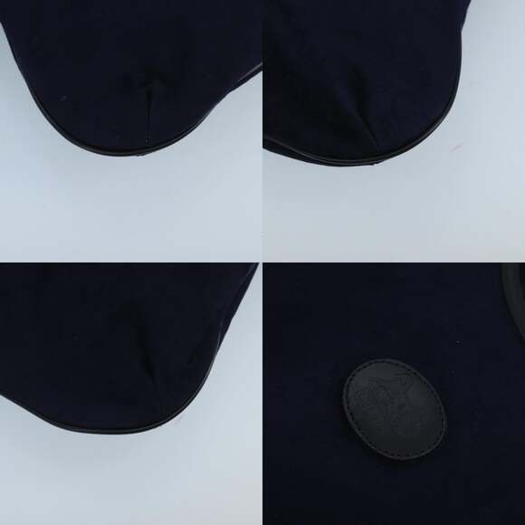 CELINE C Macadam Canvas Noevir Collaboration Hand Bag Navy - Picture 10 of 11